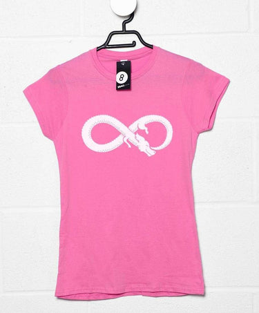 Neverending Luckdragon DinoMike Womens Style T-Shirt 8Ball